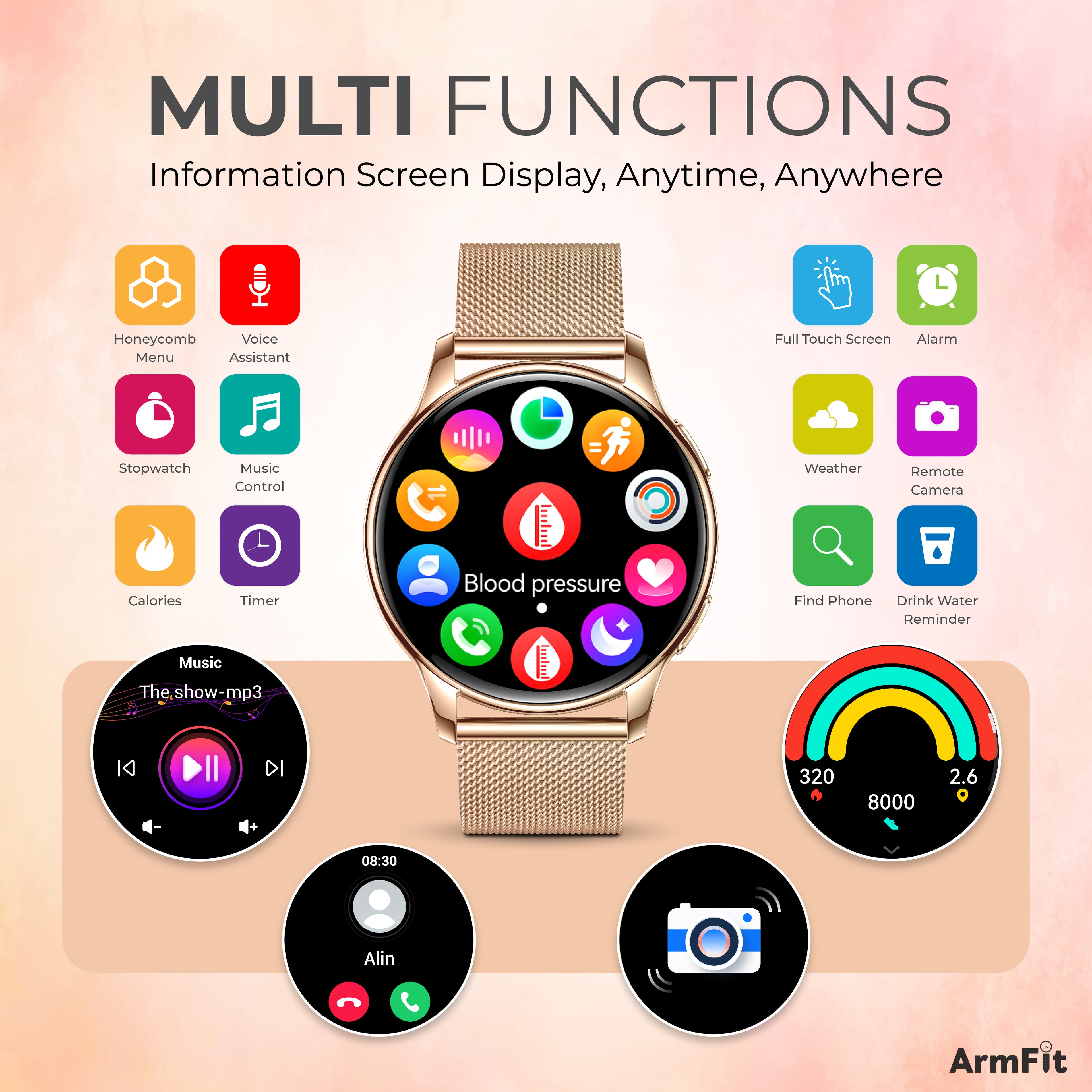 Armfit Queen Smart Watch