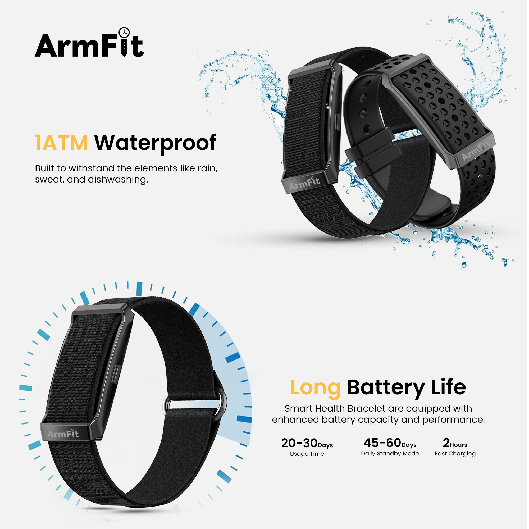 ArmFit DEEP Smart band