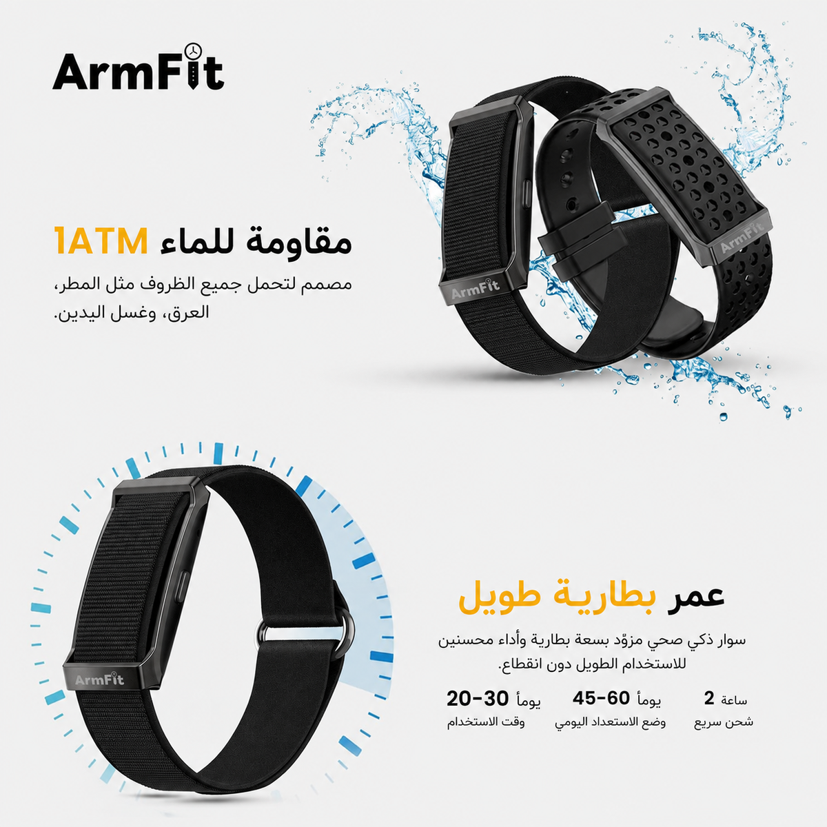 ArmFit DEEP Smart band